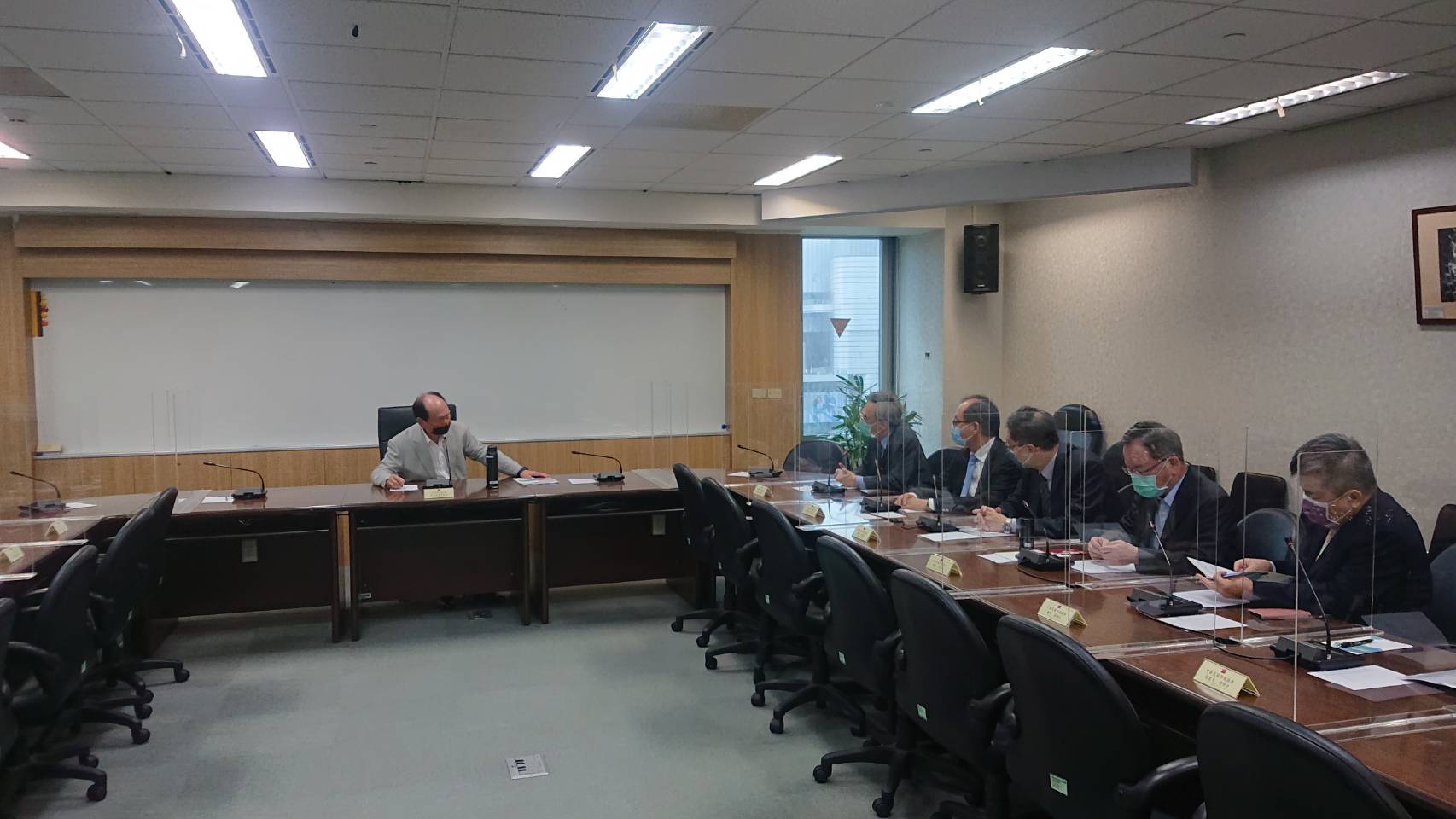 本會拜會行政院公共工程委員會<br>CAA Visits Public Construction Commission, Executive Yuan 