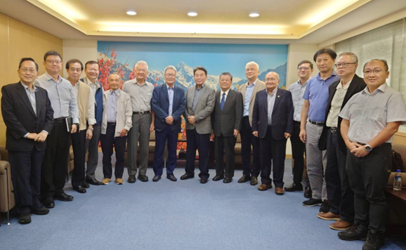 本會會見新任工程會陳金德主委<br>CAA Meeting with New Public Construction Commission Minister Chin-De Chen 